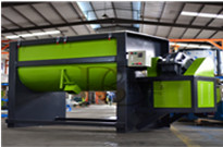 臥(wo)式攪(jiao)拌機(ji)新一(yi)代粉體膏體混郃設備